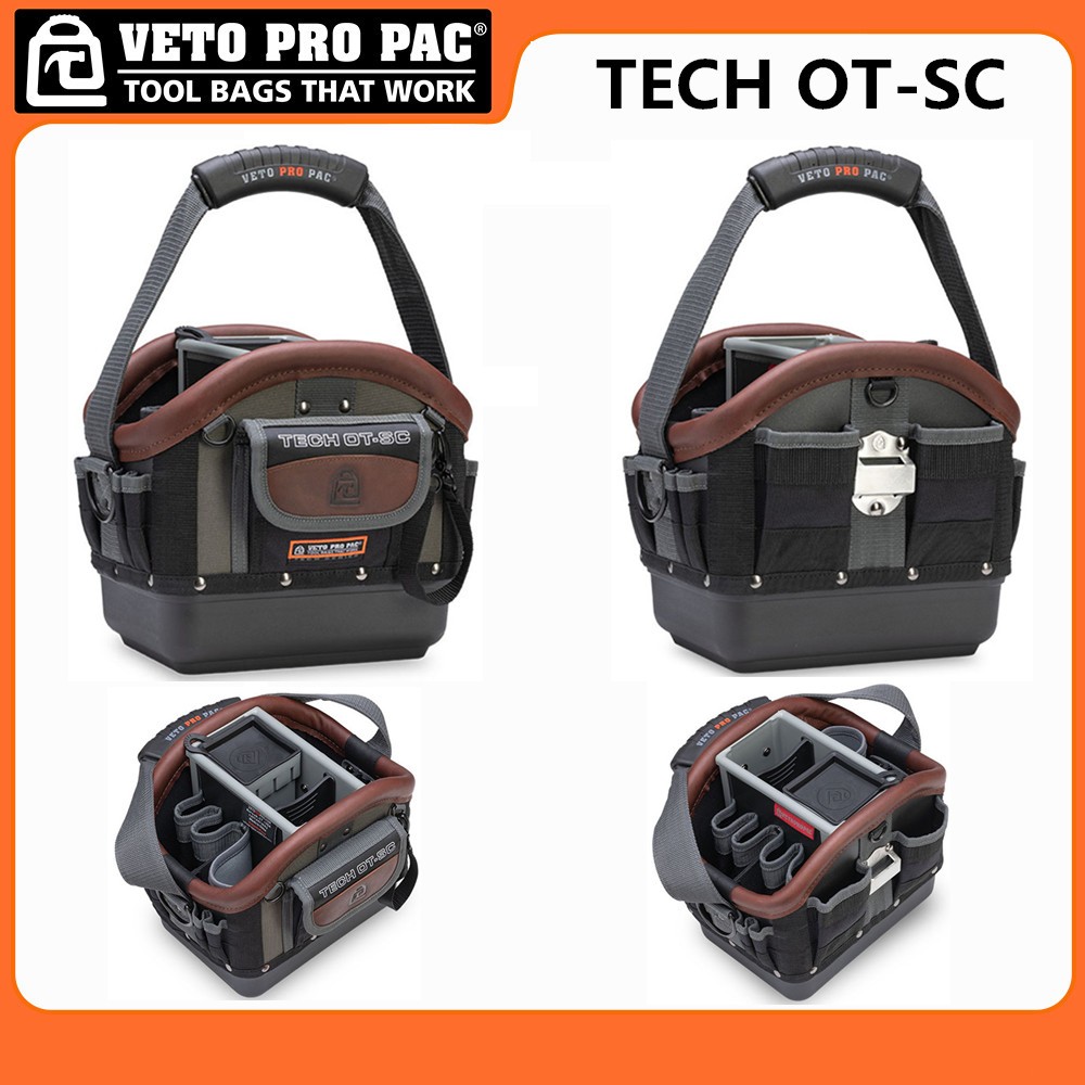 VETO PRO PAC เปิด Toolkit TECH OT-SC High-End Toolkit Hydropower Repair Toolkit