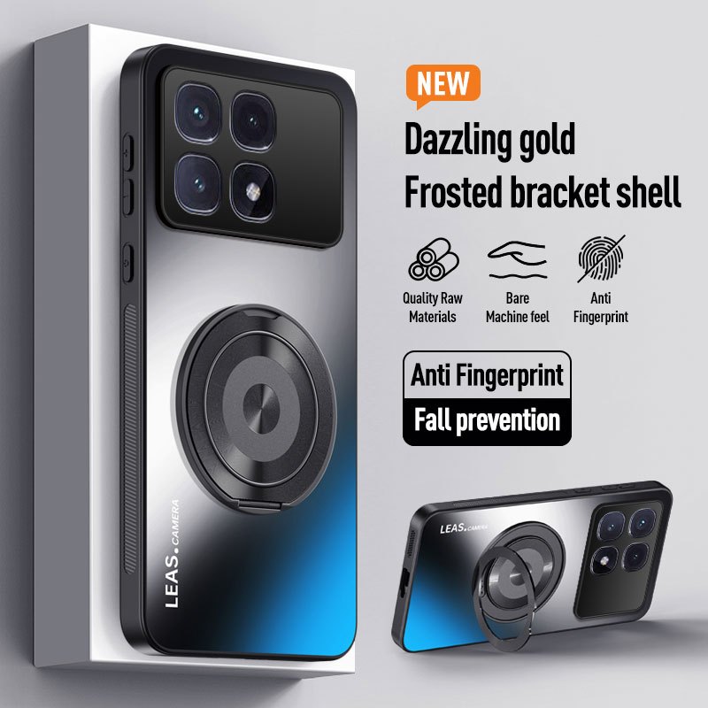 ปลอกสําหรับ Redmi K70 Ultra RedmiK70Ultra K70Ultra K70U เคสโทรศัพท์หรูหรา 360 หมุนวงเล็บแม่เหล็ก AG 