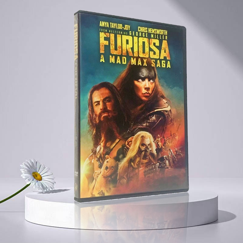 Original Furiosa: A Mad Max Saga DVD Movie A Mad Max Saga 1DVD HD ละครอเมริกันการออกเสียงภาษาอังกฤษ