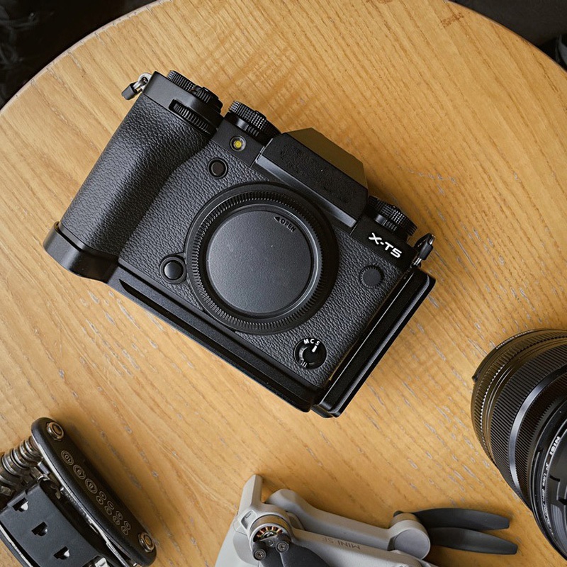 สําหรับ Fujifilm X-T5 XT5 กล้อง Quick Release Plate L Bracket Hand Grip FUJI