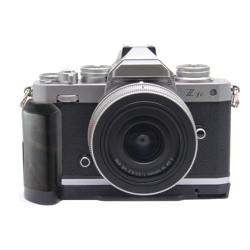 ไม้กล้อง L Bracket Hand Grip Holder สําหรับ Nikon ZFC Quick Release Plate GR1