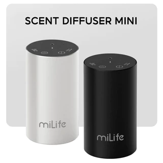 MiLife เครื่องพ่นอโรมา DA27 ระบบสัมผัส ตั้งเวลา Essential Oil Diffuser เครื่องกระจายกลิ่นหอม น้ำมันหอมระเหย 100% บริสุทธิ์