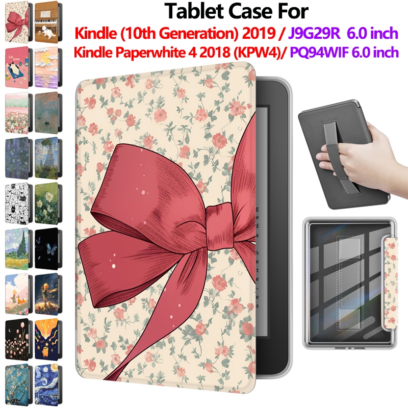 สําหรับ KINDIE Paperwhite 4 2018(KPW4) 10th Gen PQ94WIF 6.0 นิ้วแฟชั่น E-Book ฝาครอบสําหรับ kindle10