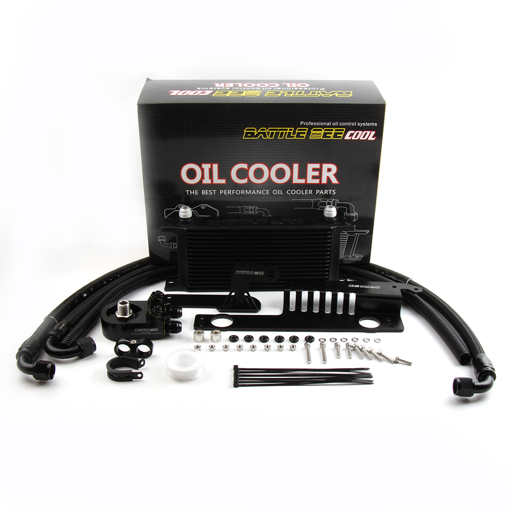 ชุดทําความเย็นน้ํามันดัดแปลงเครื่องยนต์รถยนต์ BATTLEBEE เข้ากันได้กับชุดทําความเย็นน้ํามัน FL5