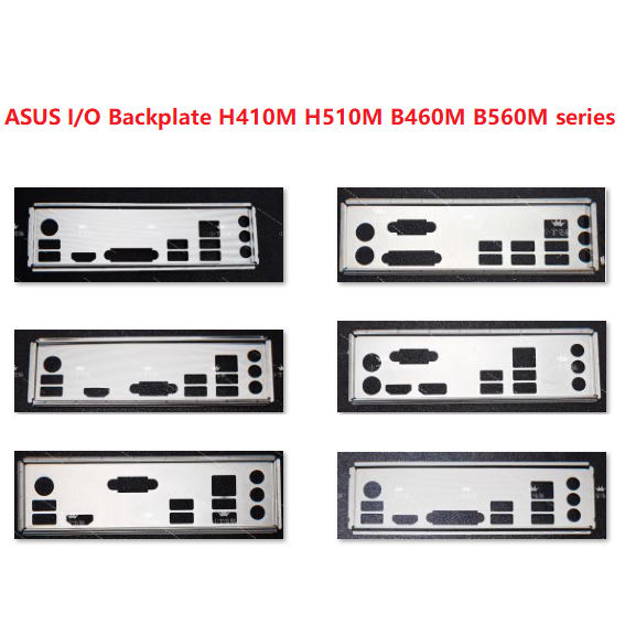 ASUS I/O โล่ Backplate H410M H510M B460M B560M series