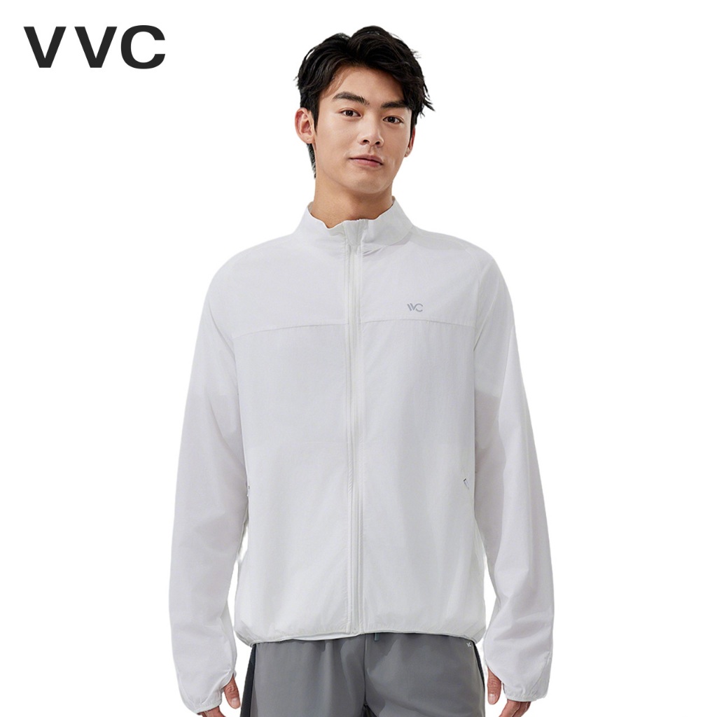 VVC เสื้อกันแดดผู้ชาย UPF50+ เนื้อผ้าเย็นและแห้งเร็วสำหรับกลางแจ้ง