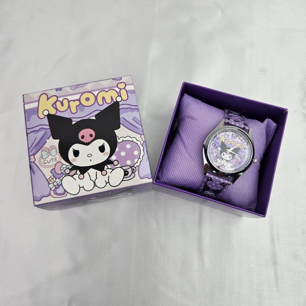 KUROMI นาฬิกาเด็กอิเล็กทรอนิกส์ พร้อมกล่อง