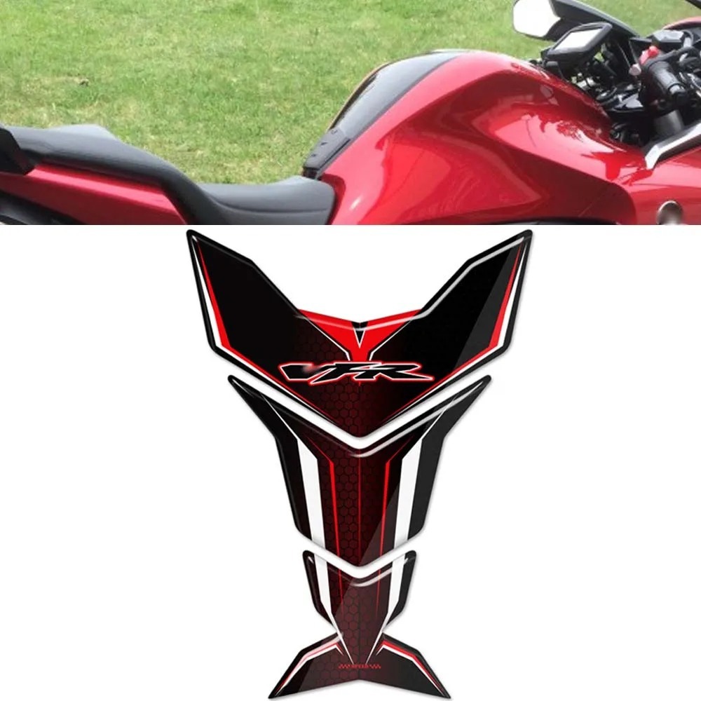 รถจักรยานยนต์สําหรับ Honda VFR 1200X VFR1200X VFR1200F VFR 1200 การใช้ถังน้ํามันเชื้อเพลิง Pad สติกเ