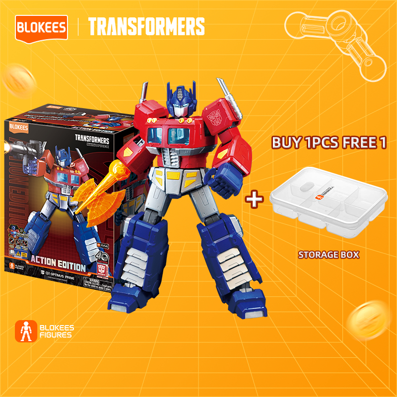 Blokees Transformers Action Edition Optimus Prime Megatron Soundwave G1- AE01