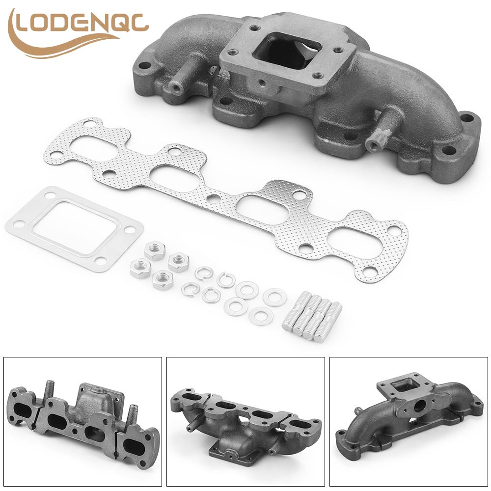 เหล็กหล่อ T3 T4 Turbo Manifold สําหรับ Mazda Miata 1994-2005 Mx-5 1.8L