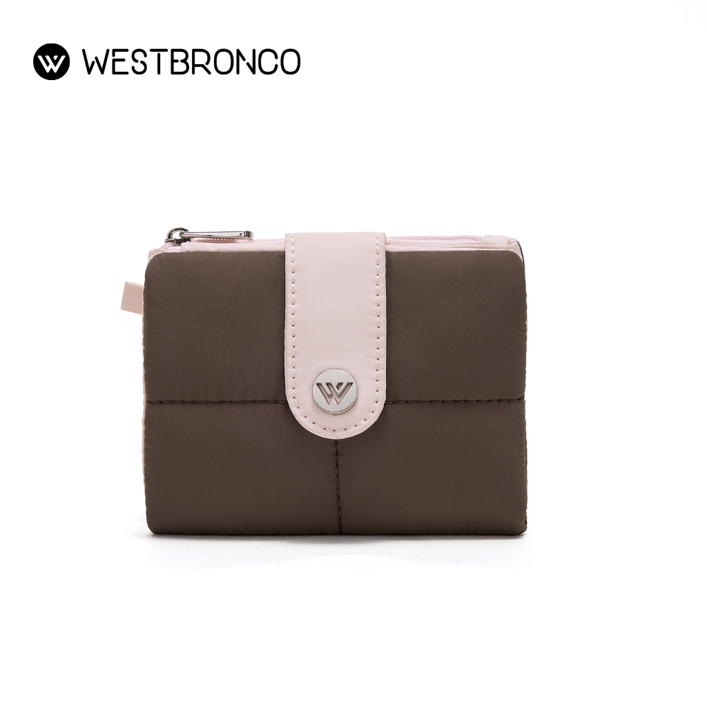 WESTBRONCO  รุ่น Sandwich (แซนวิช) – กระเป๋าสตางค์ไนลอนกันน้ำ มีช่องเก็บหลายช่อง พร้อมที่ห้อยกุญแจ
