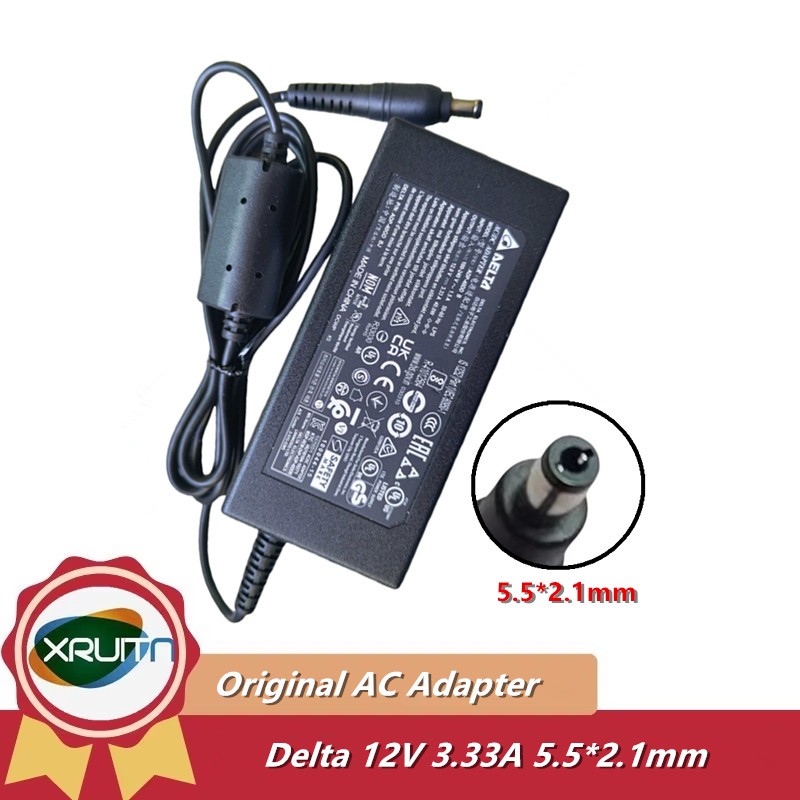 ของแท้ DELTA ADP-40DD B 12V 3.33A 40W 5.5x2.1 มม.PA-104-0 อะแดปเตอร์ AC สําหรับ DELL MONITOR S2240LC