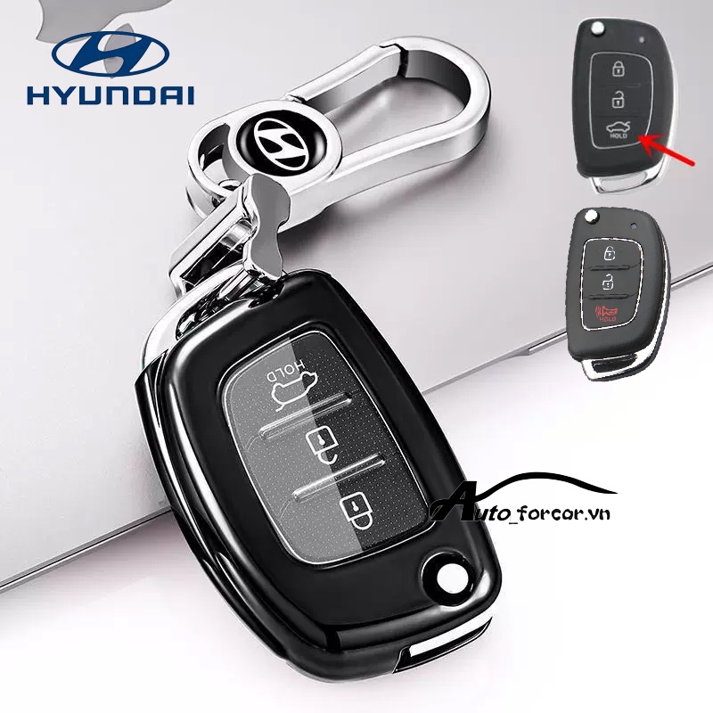 Hyundai รถโปร่งใสกรณีกุญแจรีโมทสําหรับ Hyundai H1/i20/Elantra ฝาครอบกุญแจพับอุปกรณ์เสริมกรณี