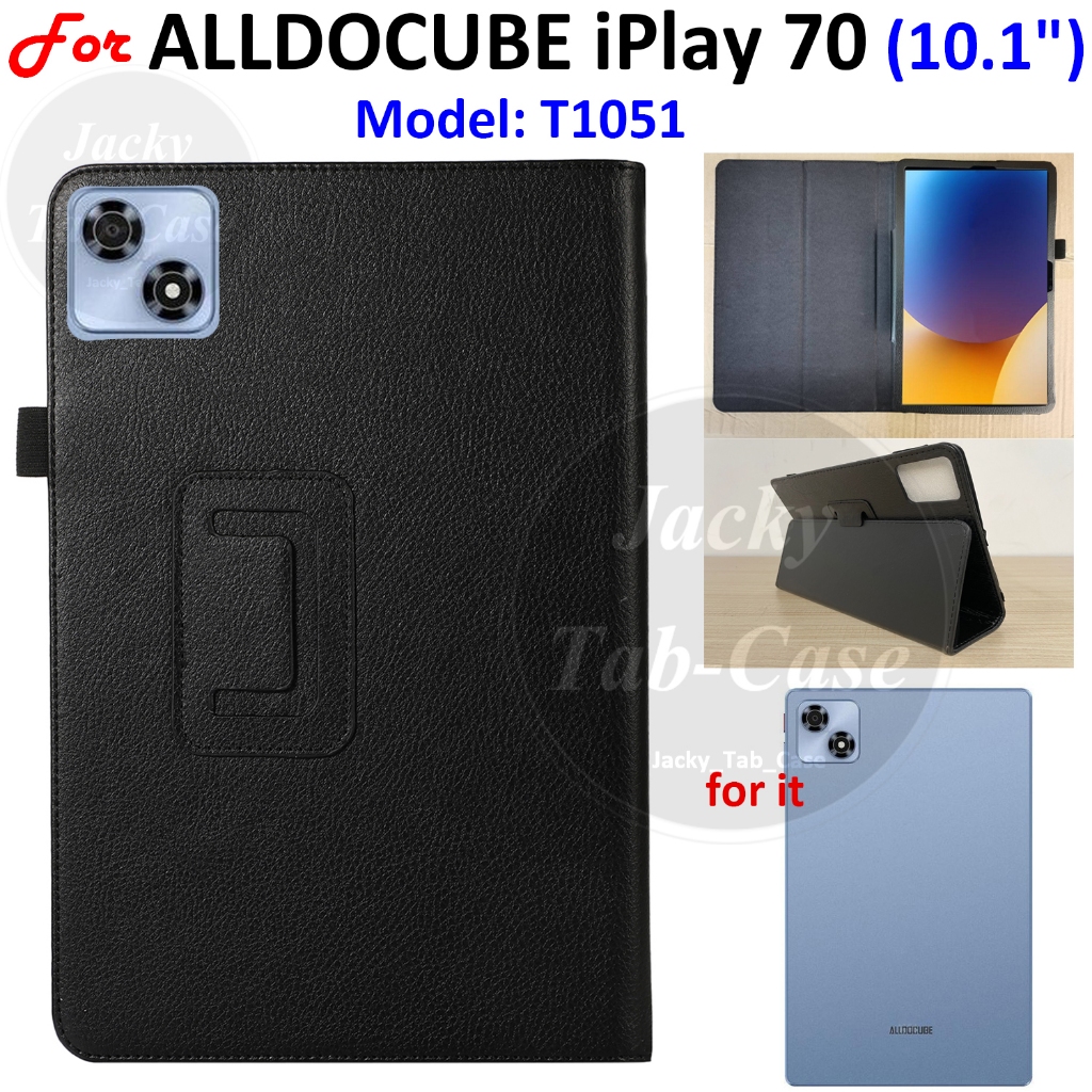 สําหรับ ALLDOCUBE iPlay 70 (10.1") Thinner PU Leather Case iPlay70 2025 รุ่น T1051 Flip Stand Cover