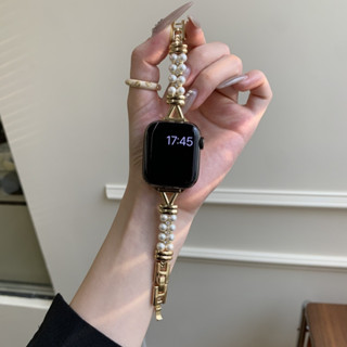 หรูหราลูกปัดสําหรับ Apple Watch band ผู้หญิง Series 11/10/9/…