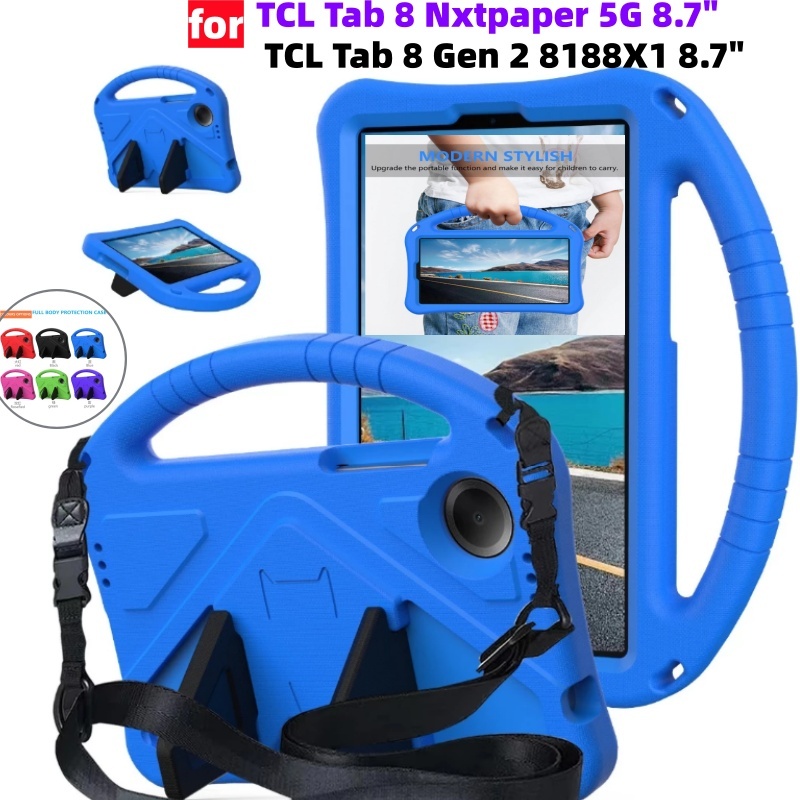 สําหรับ TCL Tab 8 NXTPAPER 5G 8.7 เด็ก EVA แท็บเล็ตสําหรับ TCL Tab 8 Gen 2 8188X1 8.7 "กันกระแทก Han