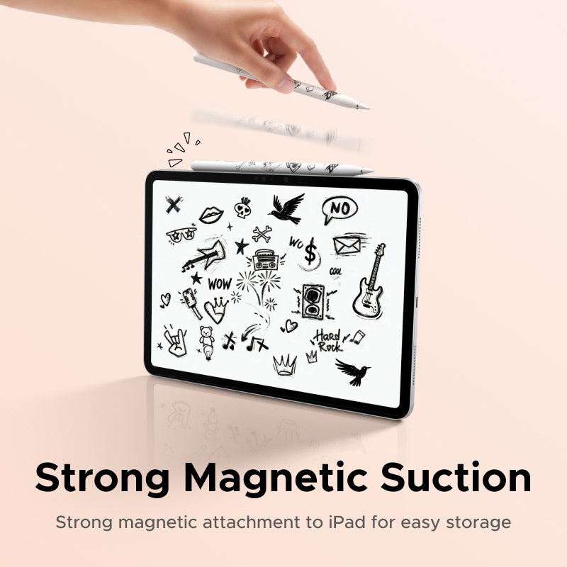 UGREEN Smart Stylus IP Series พร้อมฟังก์ชั่นตรวจจับเอียงสิ่งที่แนบมาแม่เหล็กการเชื่อมต่อบลูทูธสําหรับการตรวจสอบระดับแบตเตอรี่ป้องกัน mis-touch พอร์ตชาร์จ USB-C fas ราคา ถูกที่สุด ดีลบีเคเค แกลเลอรีภาพที่ 9