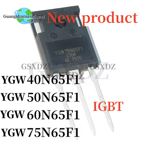 1-5PCS TO-247 YGW40N65F1 YGW50N65F1 YGW60N65F1 YGW75N65F1 40N65 50N65 60N65 75N65 IGBT หลอดเชื่อม MO