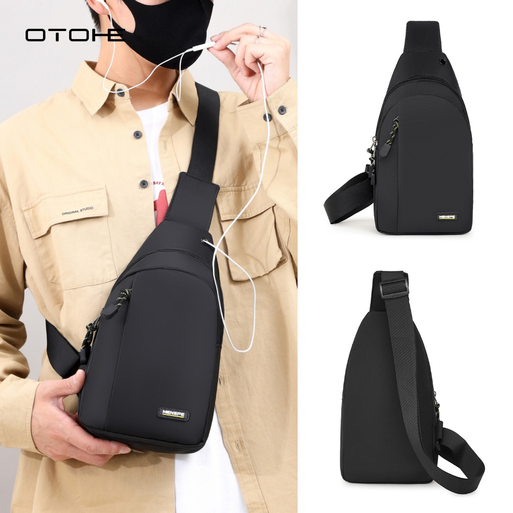 OTOHE กระเป๋าคาดหน้าอกสำหรับผู้ชาย กันน้ำ ทนทาน ทนทาน