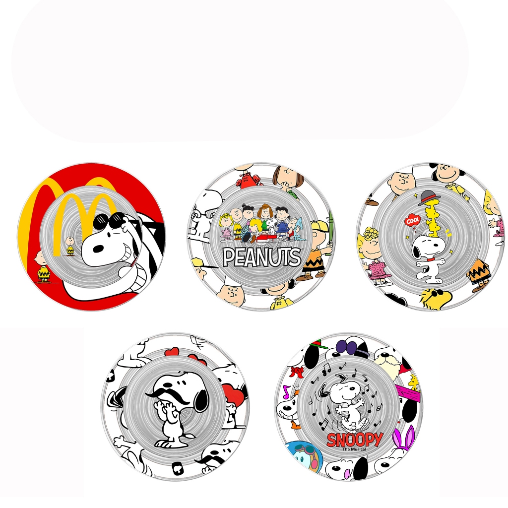 น่ารัก Snoopy รูปแบบขาตั้งโทรศัพท์สําหรับ Iphone 11 13Promax 15promax 15pro 14pro 12pro16promax 16plus 17 โทรศัพท์ 17air ผู้ถือ