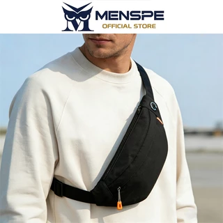 Menspe Unisex Cross Body Bag กระเป๋าคาดหน้าอกผู้ชายs กีฬาเข็มขัดเอวกระเป๋าผู้หญิงกันน้ํากระเป๋าออกกําลังกายเงินโทรศัพท์เอว Fanny Pack