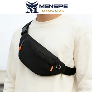 Menspe Unisex Cross Body Bag กระเป๋าคาดหน้าอกผู้ชายs กีฬาเข็มขัดเอวกระเป๋าผู้หญิงกันน้ํากระเป๋าออกกําลังกายเงินโทรศัพท์เอว Fanny Pack