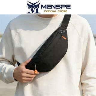 Menspe Unisex Cross Body Bag กระเป๋าคาดหน้าอกผู้ชายs กีฬาเข็มขัดเอวกระเป๋าผู้หญิงกันน้ํากระเป๋าออกกําลังกายเงินโทรศัพท์เอว Fanny Pack