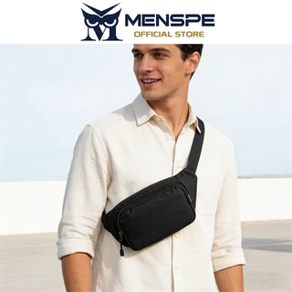 MENSPE กระเป๋าเอวผู้ชายถุงกีฬาหน้าอก crossbody กระเป๋าปั่นจักรยานกระเป๋าน้ำกันน้ำ