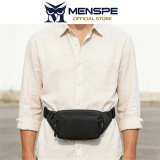 MENSPE กระเป๋าเอวผู้ชายถุงกีฬาหน้าอก crossbody กระเป๋าปั่นจักรยานกระเป๋าน้ำกันน้ำ