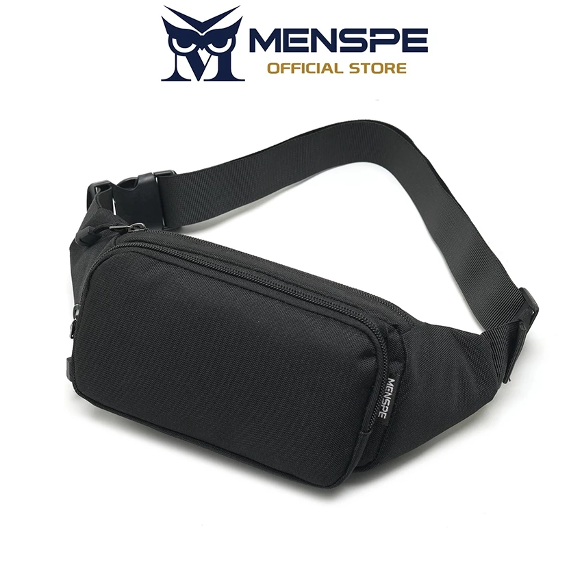 MENSPE กระเป๋าเอวผู้ชายถุงกีฬาหน้าอก crossbody กระเป๋าปั่นจักรยานกระเป๋าน้ำกันน้ำ