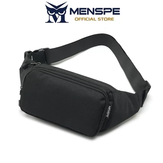MENSPE กระเป๋าเอวผู้ชายถุงกีฬาหน้าอก crossbody กระเป๋าปั่นจักรยานกระเป๋าน้ำกันน้ำ
