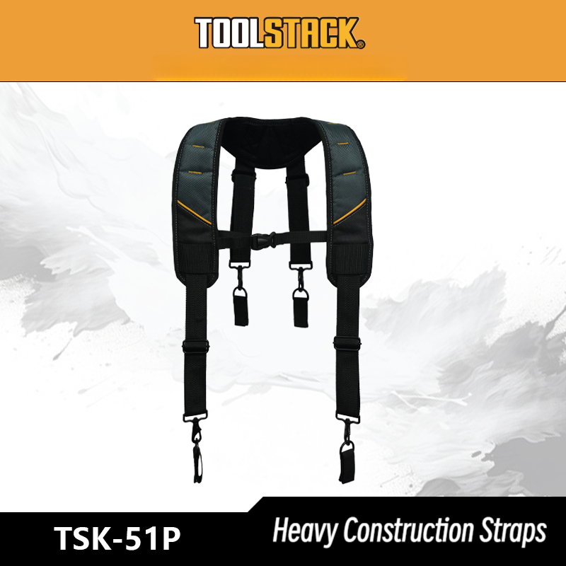 TOOLSTACK TSK-51P Heavy Duty Durability Construction Suspender Belt Tool for Work TSK-51P