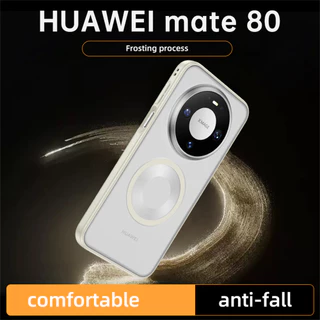 UFLAXE ICEY - เคส Huawei Mate 80 Pro / Mate 80 Pro Max - เคสแข็งกันกระแทกด้าน เคสโทรศัพท์บางเฉียบป้องกันรอยนิ้วมือ