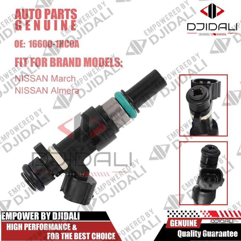 หัวฉีดหัวฉีดเชื ้ อเพลิง 16600-1HC0A สําหรับ NISSAN มีนาคม 2010-2020/ Almera 2011-2020 166001Hc0a