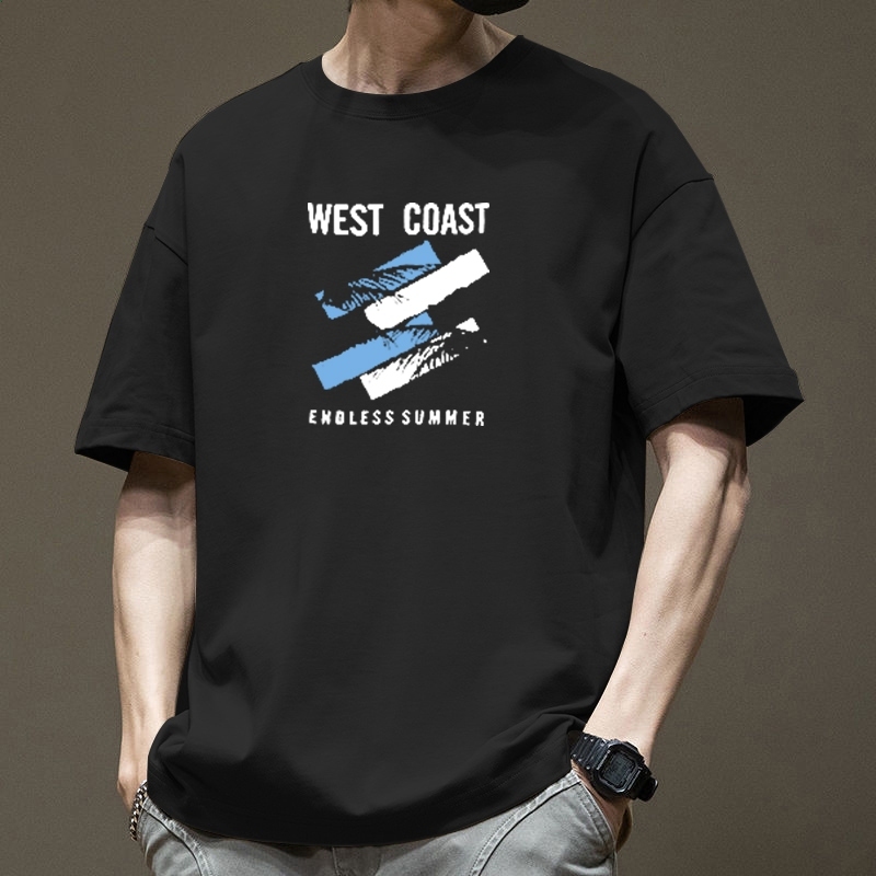 ลดราคา เสื้อยืดแขนสั้นผ้าไหมน้ำแข็งสำหรับผู้ชาย ฤดูร้อน บาง 2024 เสื้อยืดแขนสั้นใหม่ เสื้อเบสสำหรับผู้ชาย