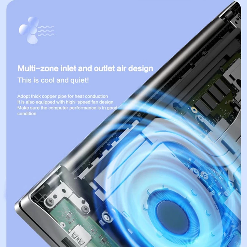 แล็ปท็อปธุรกิจ Lenovo จอแสดงผล Full HD ขนาด 15.6 นิ้ว, เว็บแคม Intel Core i7, แป้นพิมพ์ตัวเลข, Wi-Fi, Windows 11 Pro, สีเงิน (แรม 16GB | SSD 512GB) thumbnail 9
