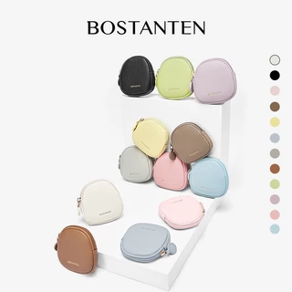 BOSTANTEN กระเป๋าสตางค์ผู้หญิง กระเป๋าใส่เหรียญที่สวยงามและกะทัดรัด