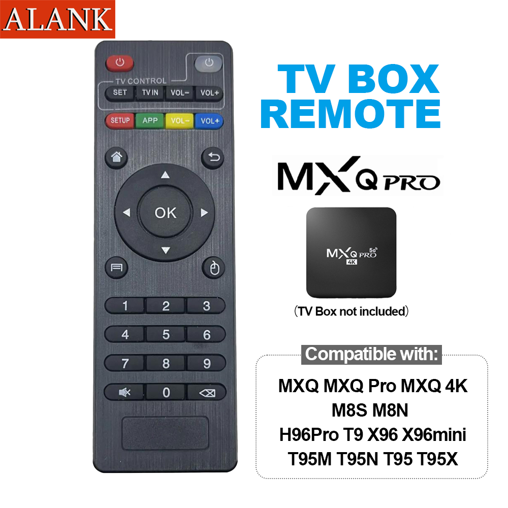 ALANK รีโมท TV Box อเนกประสงค์ *ใช้กับ MXQ, MXQ Pro, M8S,  M9C, M10, MX9,  H96, T95X*