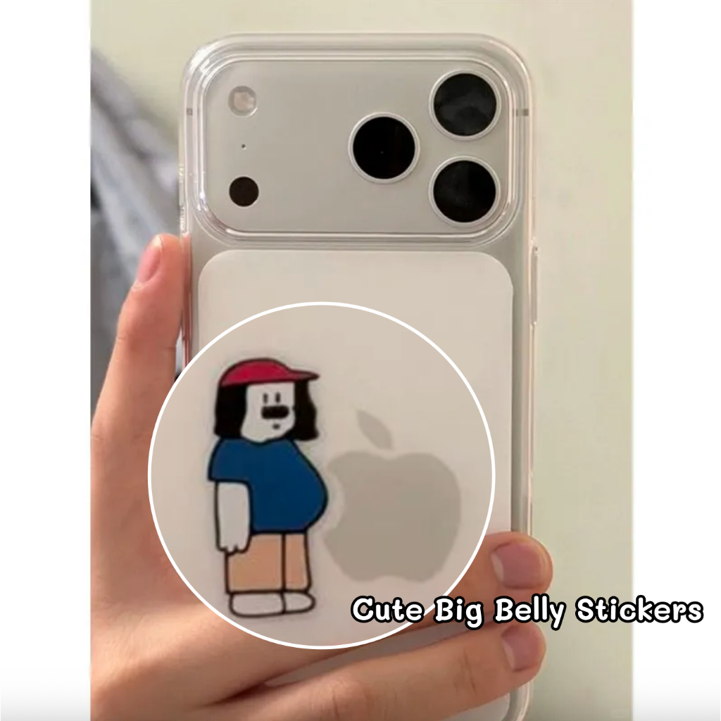 Insการ์ตูนสนุกสติกเกอร์สร้างสรรค์น่ารักDIYเคสโทรศัพท์สติกเกอร์ตกแต่งเหมาะสําหรับ Iphone 17pro