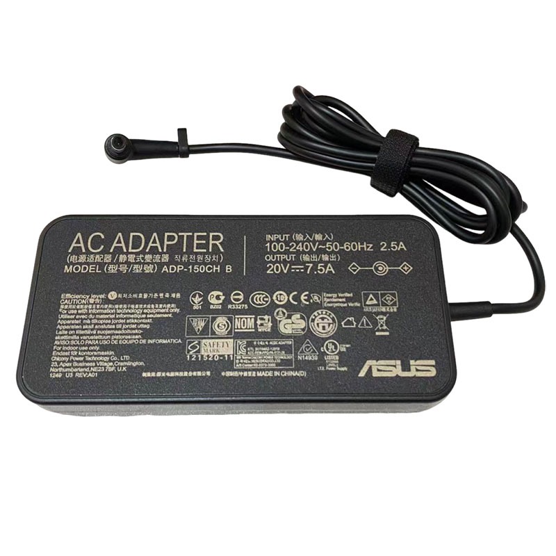 150W 20V 7.5A 6.0*3.7 มม.อะแดปเตอร์สําหรับ ASUS TUF A15 FA506IH FA506II ADP-150CH B แล็ปท็อปชาร์จ