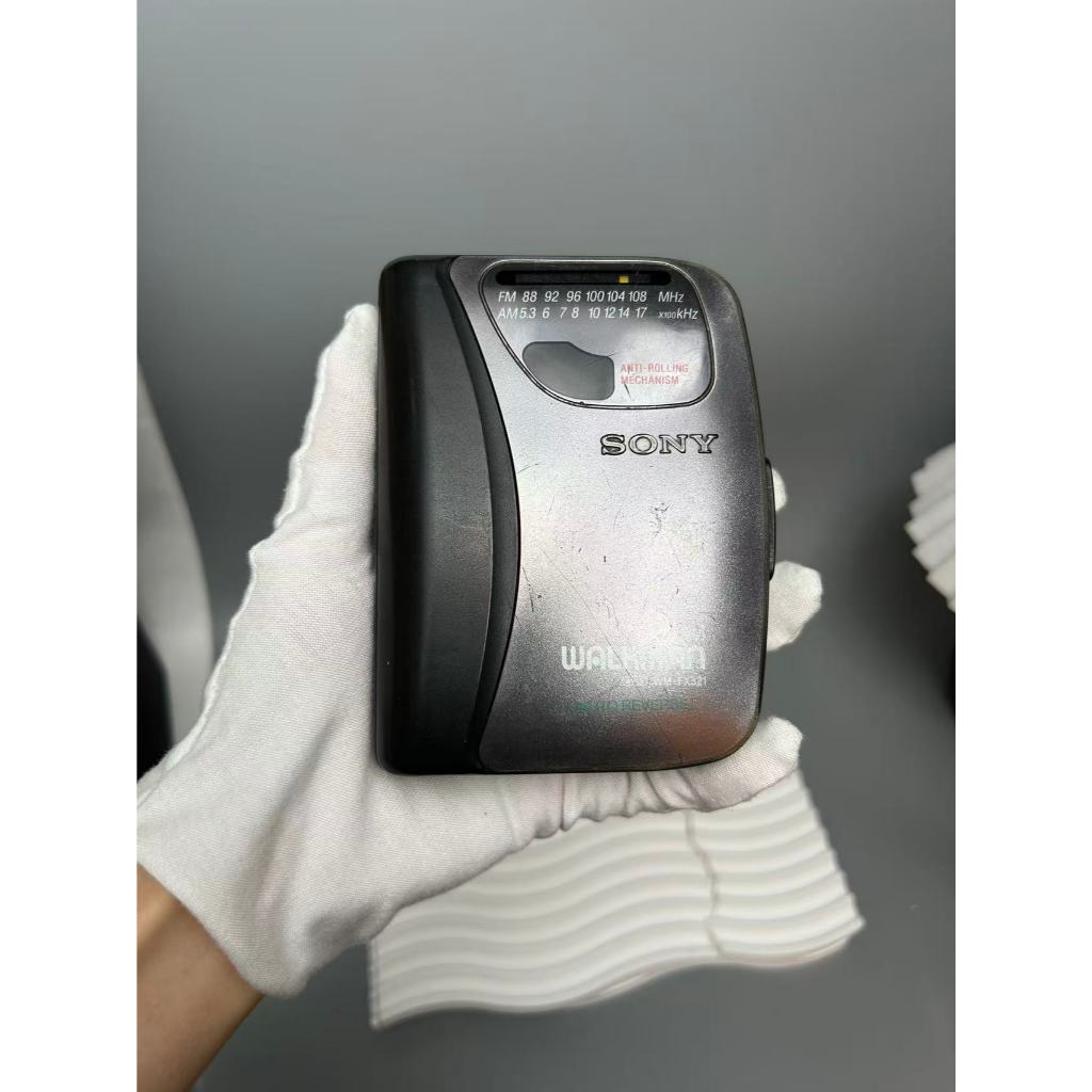 เครื่องเล่น Sony Walkman WM-FX321 พร้อมวิทยุ AM/FM และถอยหลังอัตโนมัติและ AVLS #Cassette ผู้เล่น