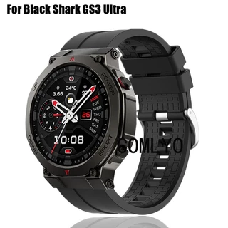 สําหรับ Black Shark GS3 Ultra Smart Watch Strap ผู้ชายผู้หญิงซิลิโคนสายรัดข้อมือนุ่มกีฬากลางแจ้ง Band