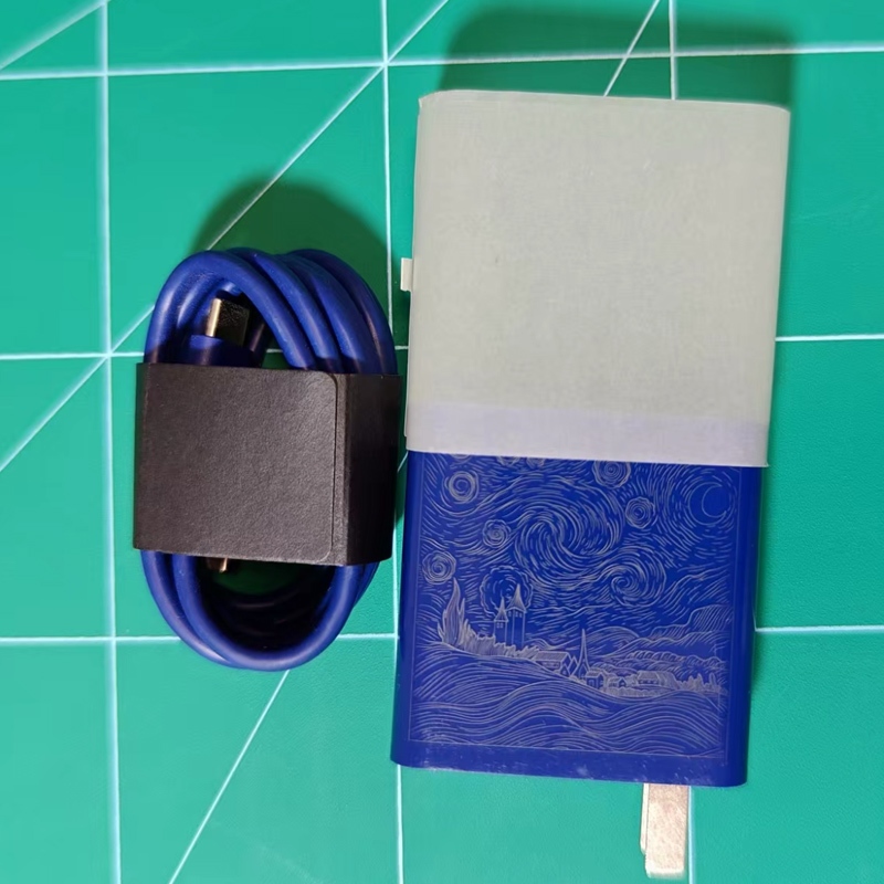 2 IN1 98%New สําหรับ Nubia Z80 Ultra 90W Charger USB Dual Type-C Fast Charger Wall Charger อะแดปเตอร