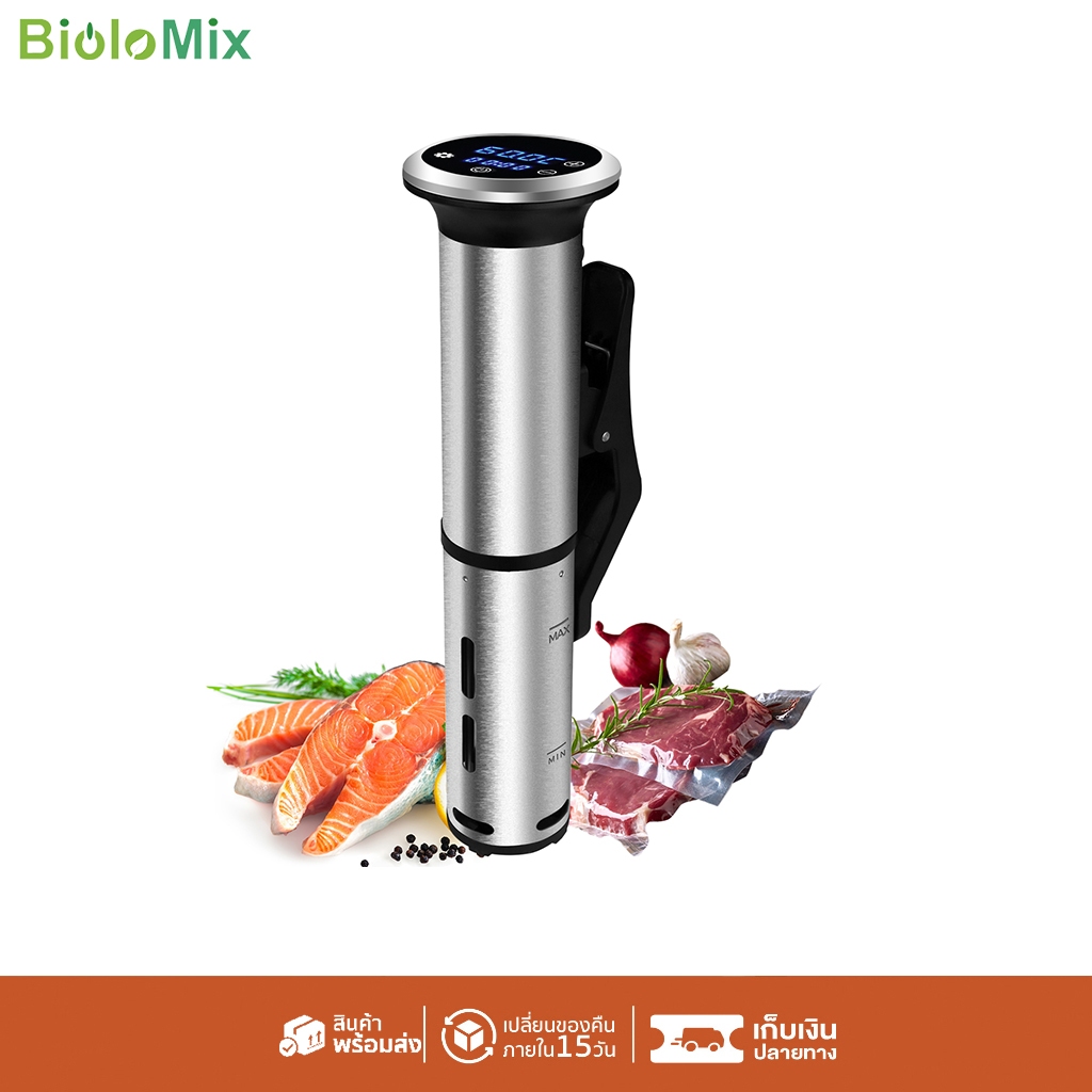 Biolomix SV-8006 สแตนเลส Sous Vide IPX7 กันน้ําดิจิตอลที่ถูกต้อง Immersion Circulator เครื่อง