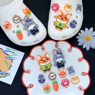 จิวรองเท้าลายกระต่าย น่ารัก แบบ DIY shoe charms