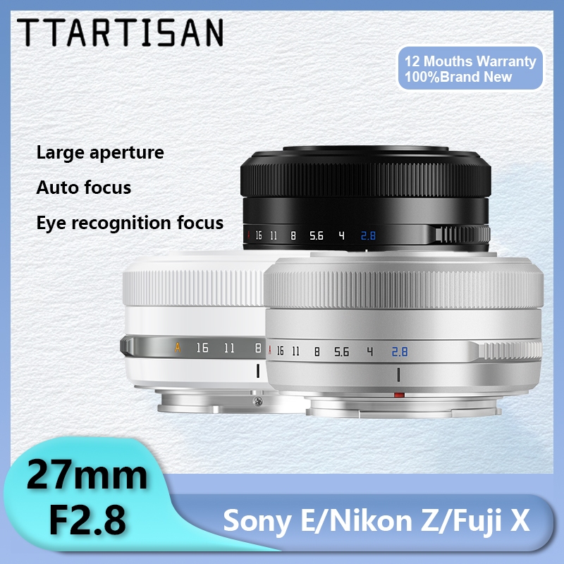 Ttartisan 27mm F2.8 เลนส์กล้อง โฟกัสอัตโนมัติ สําหรับ Fujifilm XF X-A X-T X-E X-Pro X-S X-M X-H Fuji