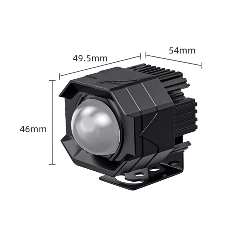 รถจักรยานยนต์ Super Bright led Ready Stocklight Paving Far Near Light Tangent Lens ไฟหน้าภายนอก ราคา ถูกที่สุด ดีลบีเคเค แกลเลอรีภาพที่ 9