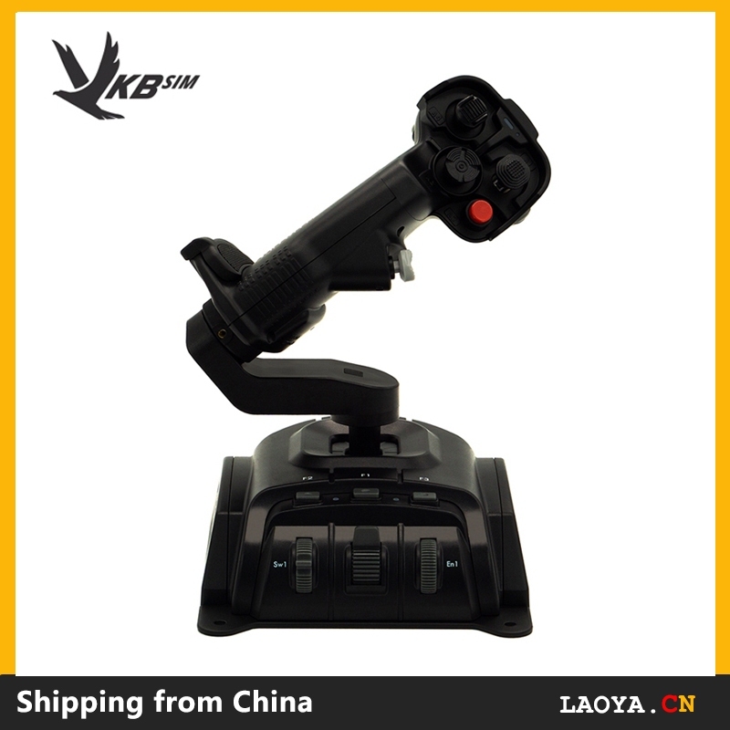 VKBSIM  Gladiator NXT EVO Omni Throttle / GEN Omnidirectional Throttle Flight Joystick simulated fli