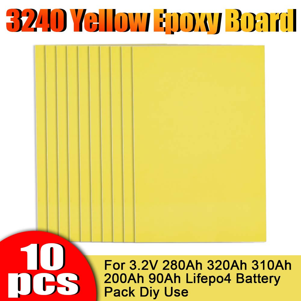 3/7/10 ชิ้น 300x200x0.5 มิลลิเมตร 3240 อีพ็อกซี่ไฟเบอร์ BoardInsulation แผ่น Electoric Kit for3.2V28