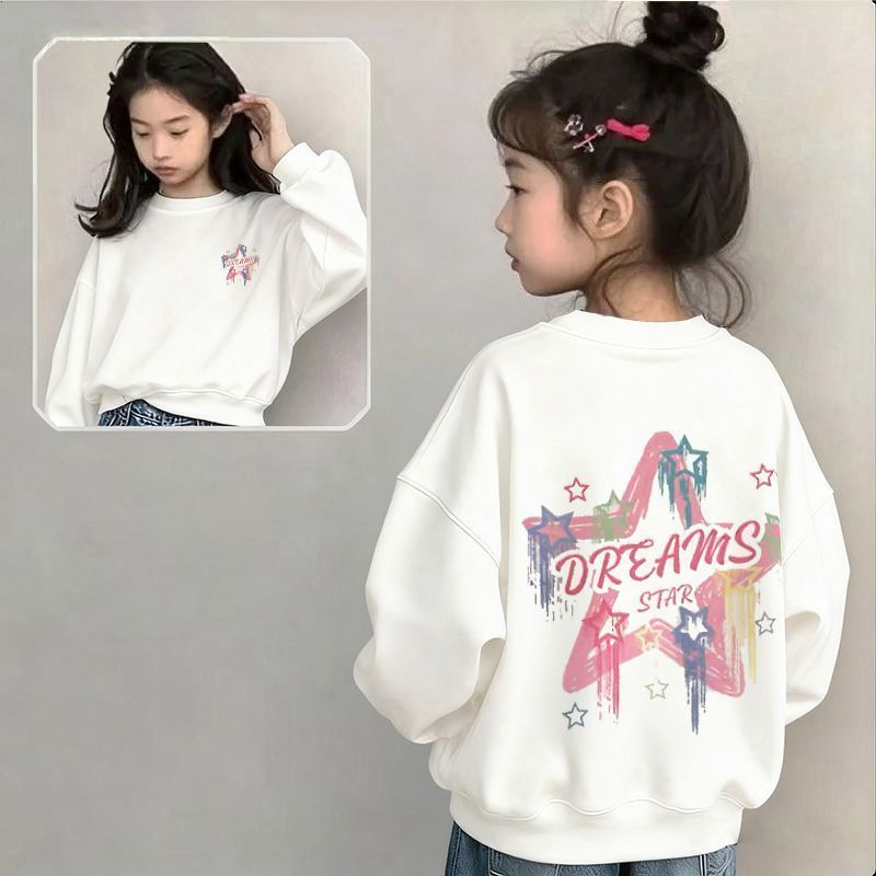 เสื้อกันหนาวลายการ์ตูนสำหรับเด็ก แขนยาว สไตล์หลวมน่ารัก สำหรับฤดูหนาว ราคา ถูกที่สุด ดีลบีเคเค แกลเลอรีภาพที่ 5